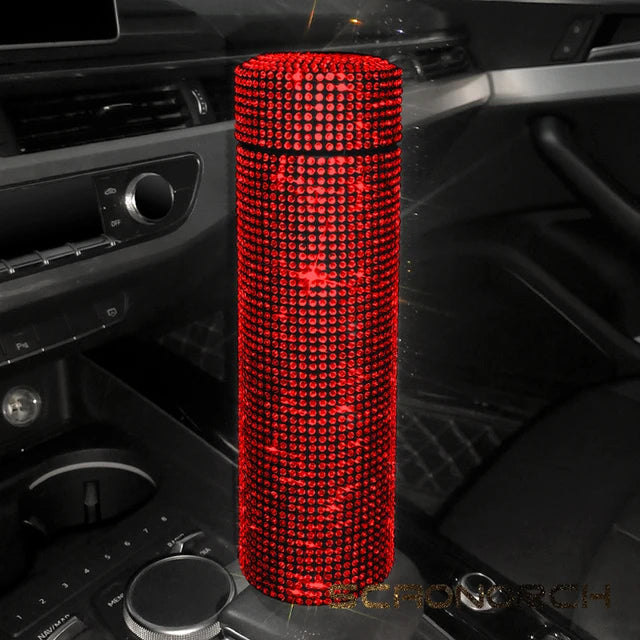 Rhinestone Insulated Travel Mug