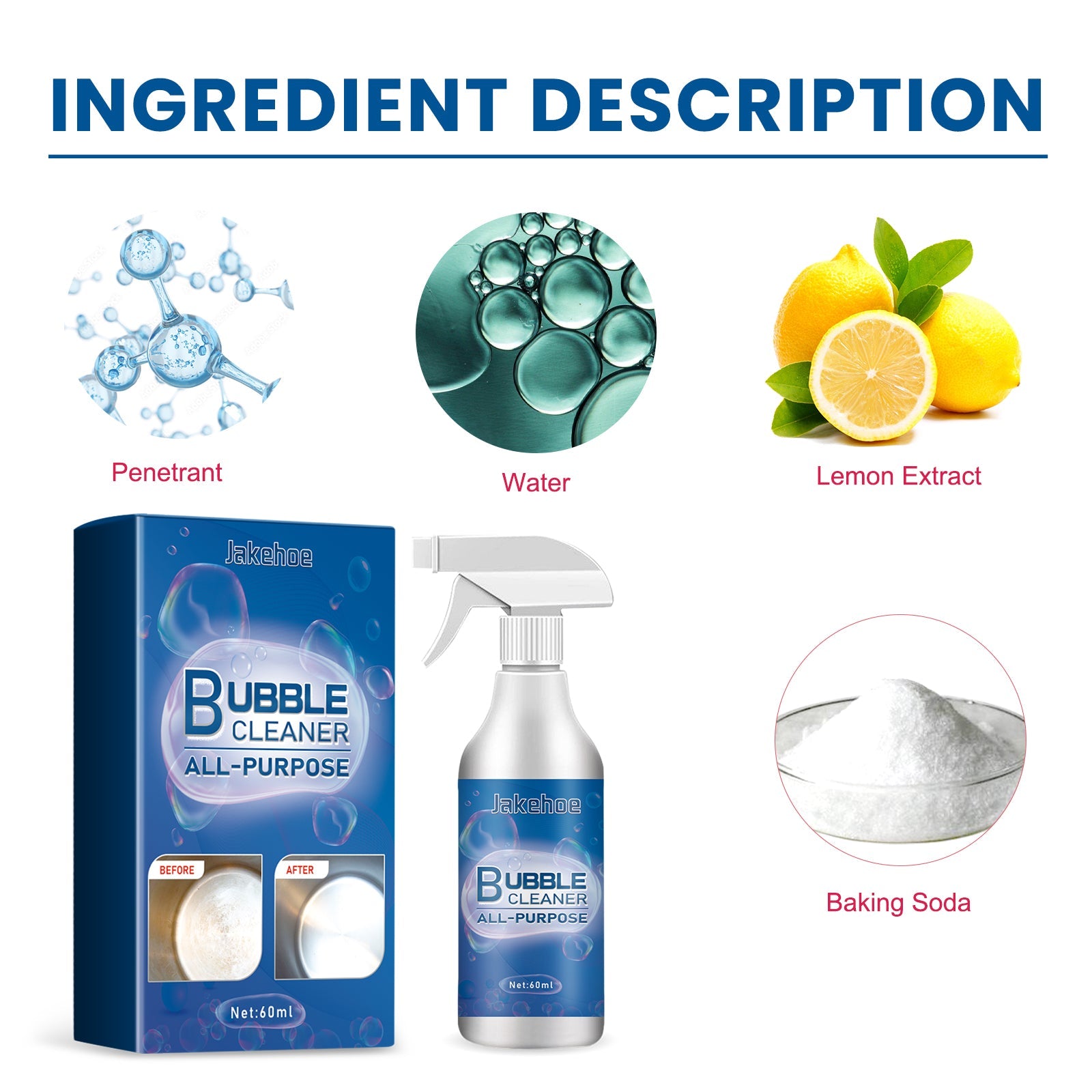 Kitchen Foam Cleaning Set