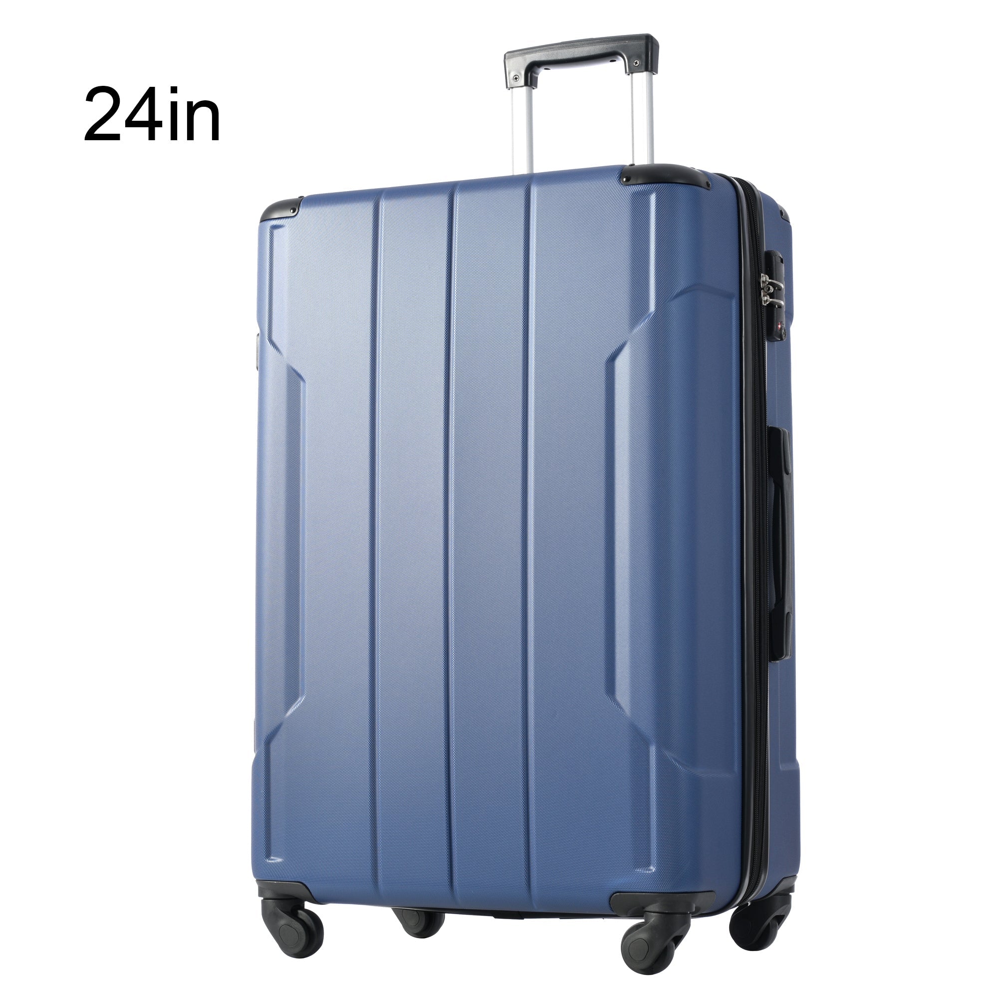 Hardshell Luggage Spinner Suitcase with TSA Lock Lightweight Expandable 24&