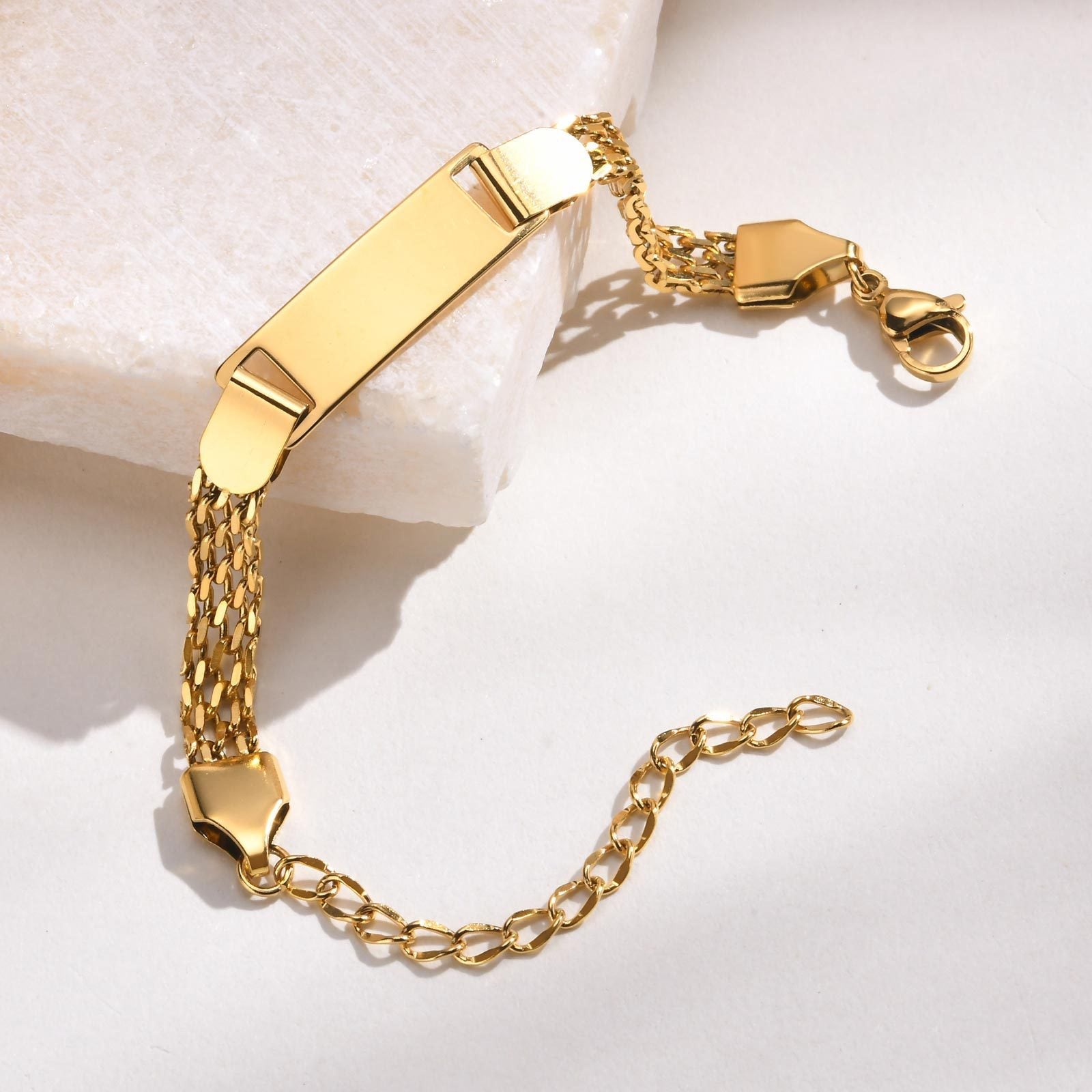 Stainless Steel Titanium Snake Chain Women&