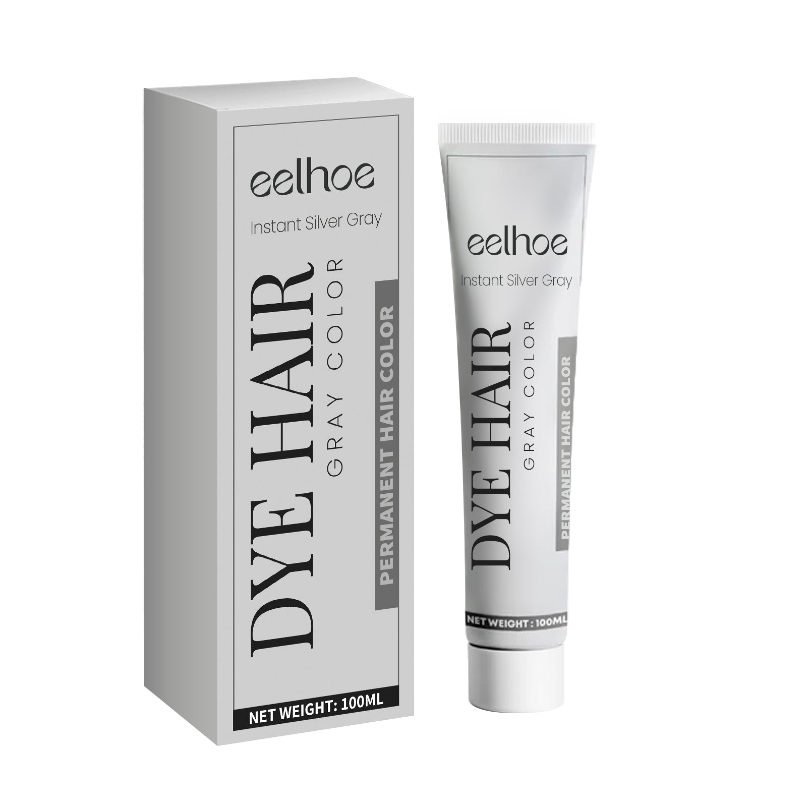 Gray Hair Balm Natural Hair Color Long Lasting, No Damage To Hair Easy To Color Easy To Clean Damp Hair Conditioner
