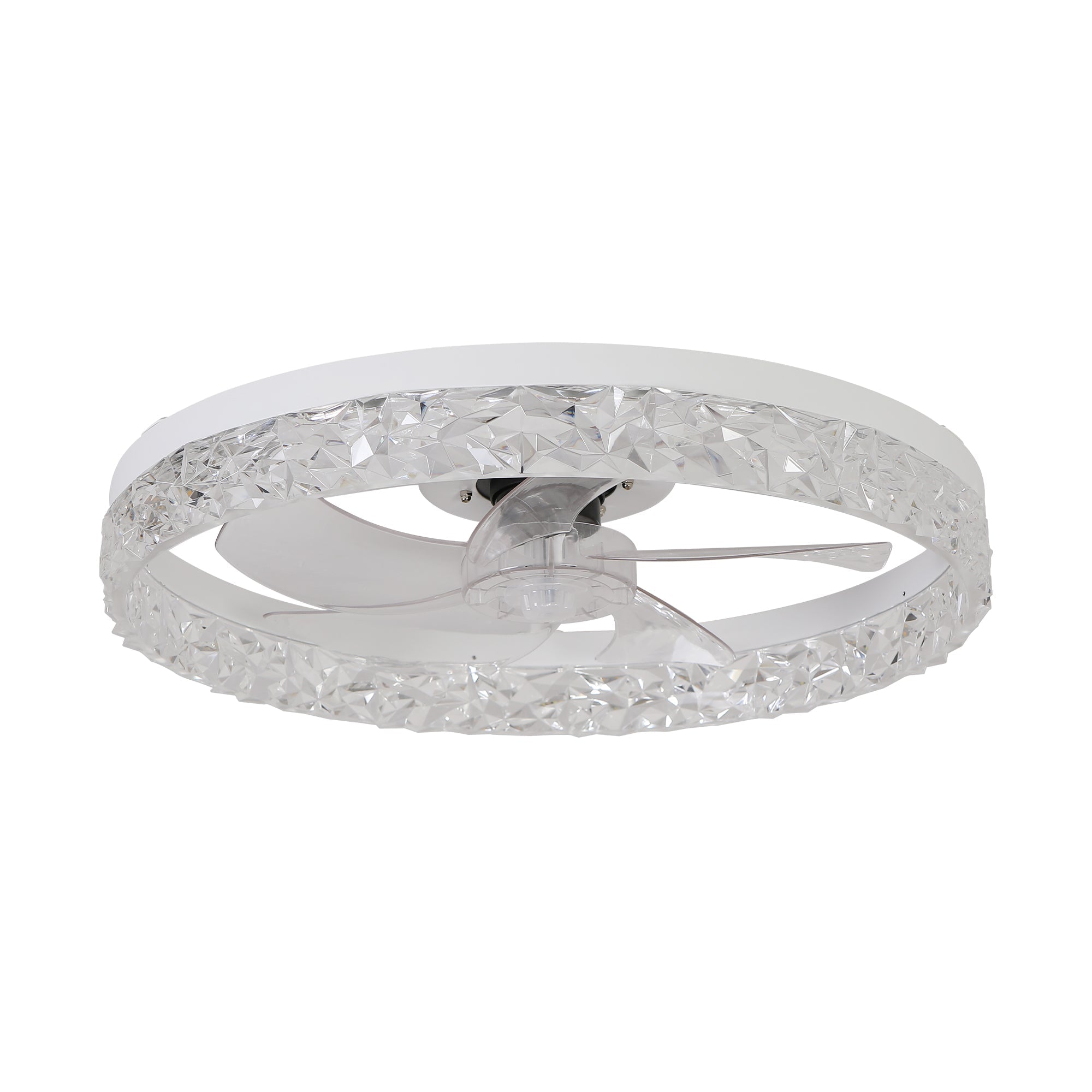 Acrylic Dimmable Ceiling Fan Light