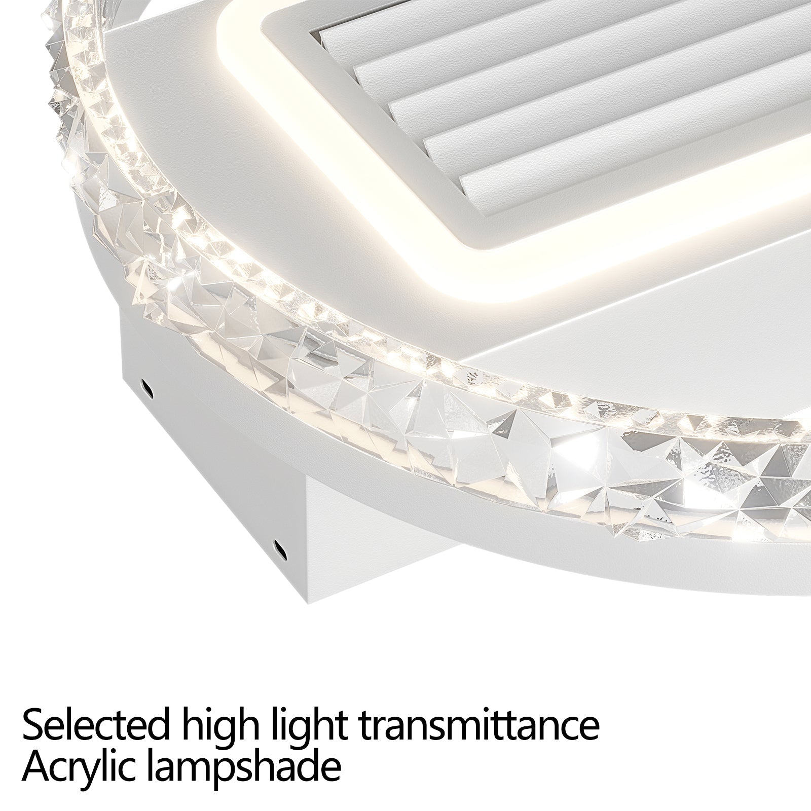 Bladeless LED Fan Lamp