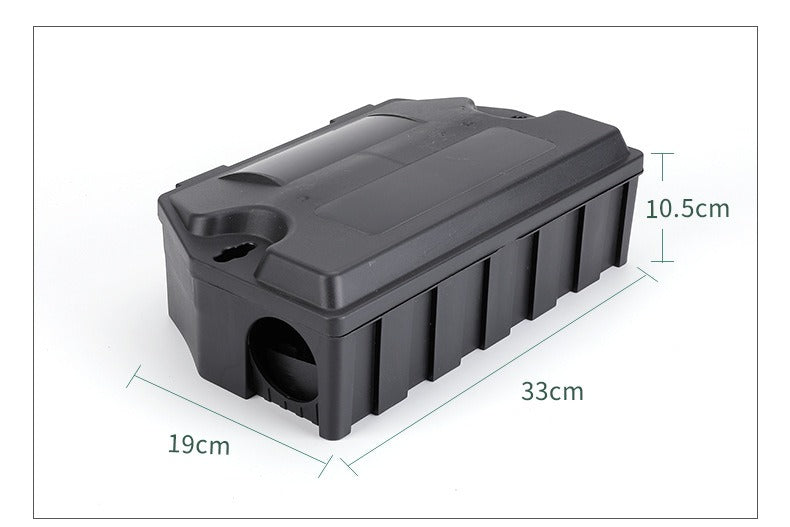 Rat Bait Station Outdoor Rat Trap Outdoor with Key Eliminates Rats Fast. Keeps Children and Pets Safe Indoor Outdoor (Bait not Included)