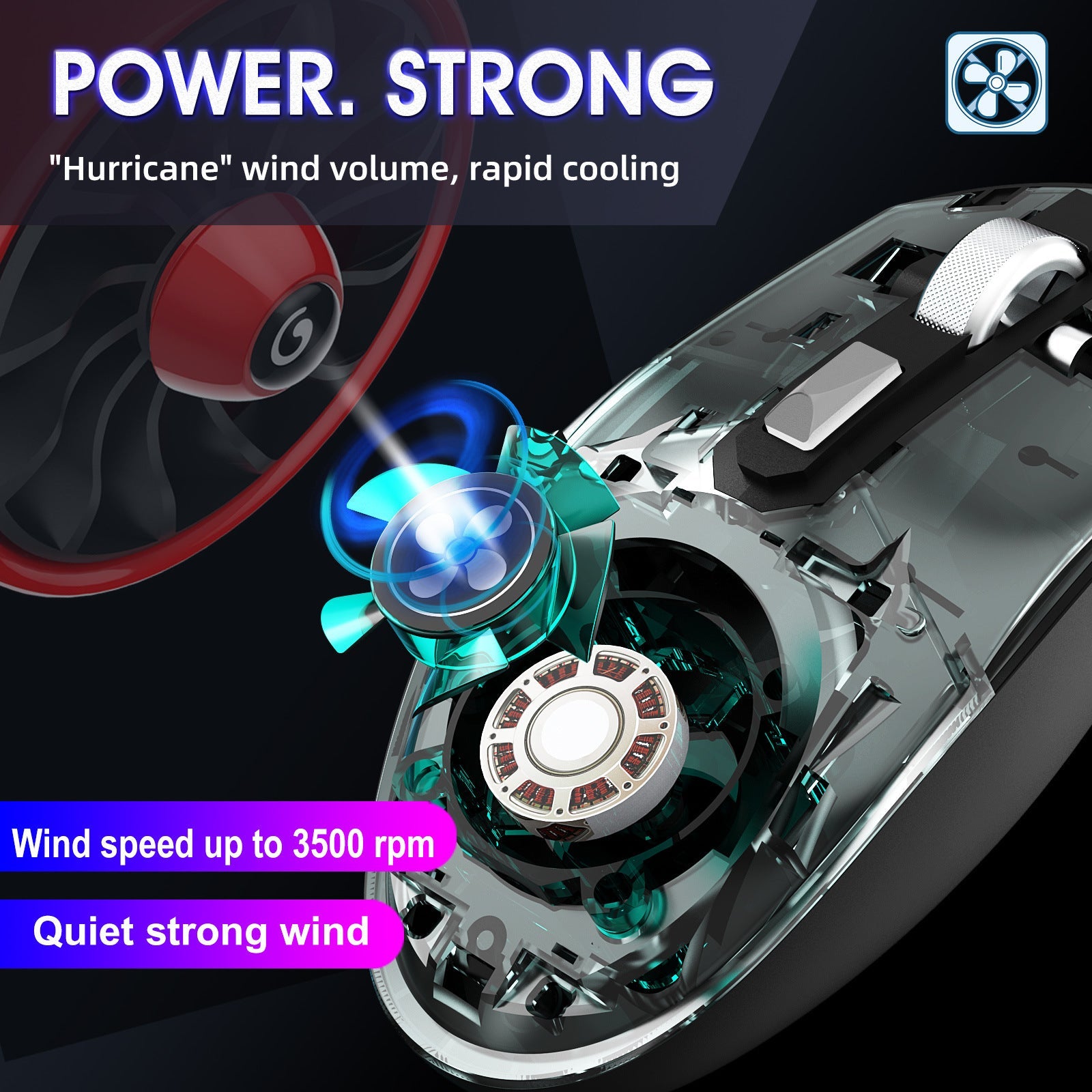 J400 Wired Gaming Mouse 8000DPI