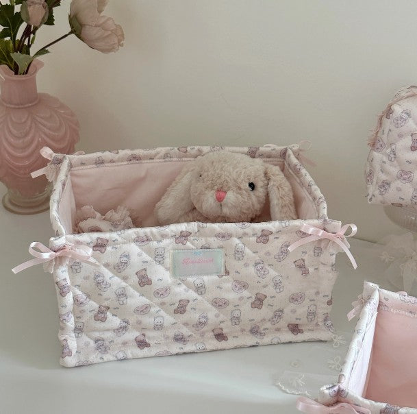 Cute cat little bear girl&