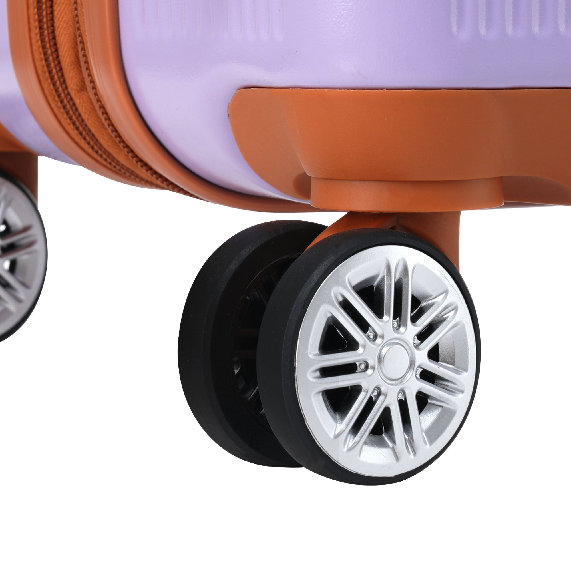 Hardshell Luggage Sets 3 Piece double spinner 8 wheels Suitcase with TSA Lock Lightweight 20&
