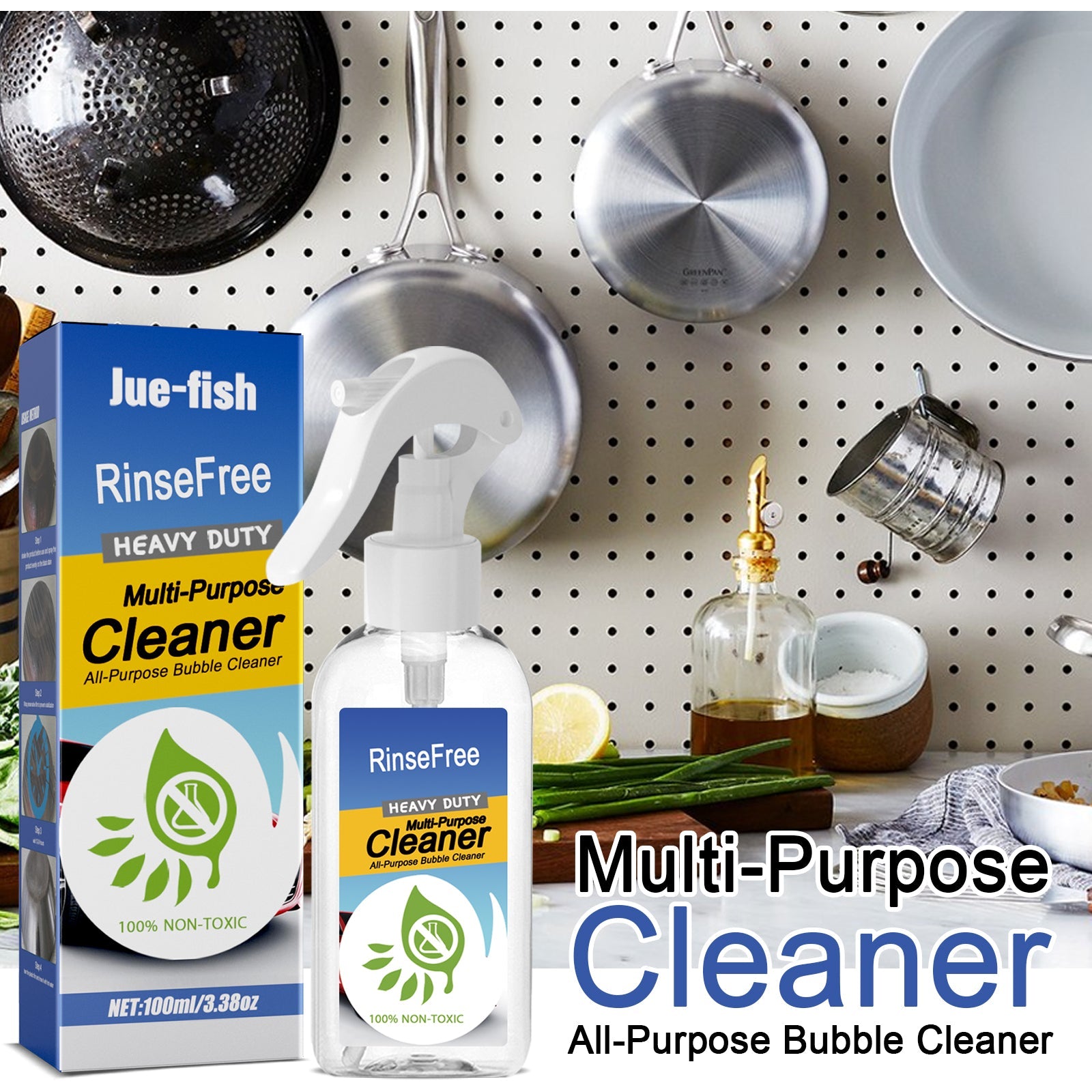 Cooktop Multi-Purpose Oil Cleaner