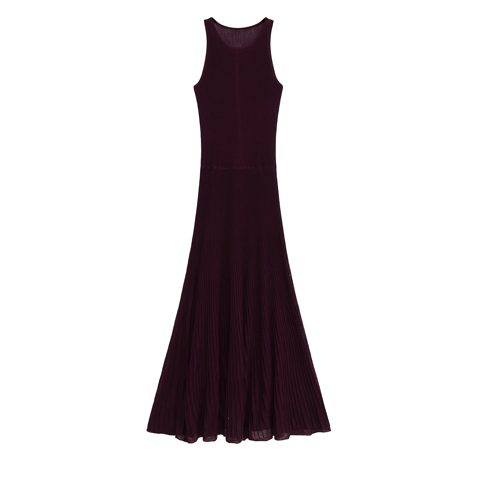 Spring New Style Round Neck Solid Color Women&