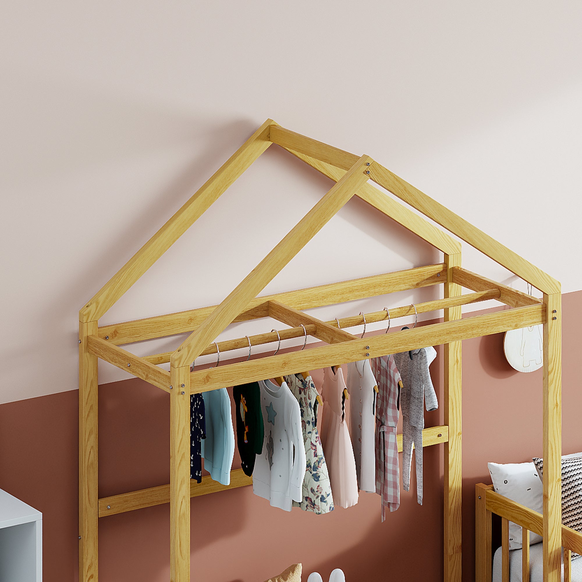 Wooden Full Size Children&