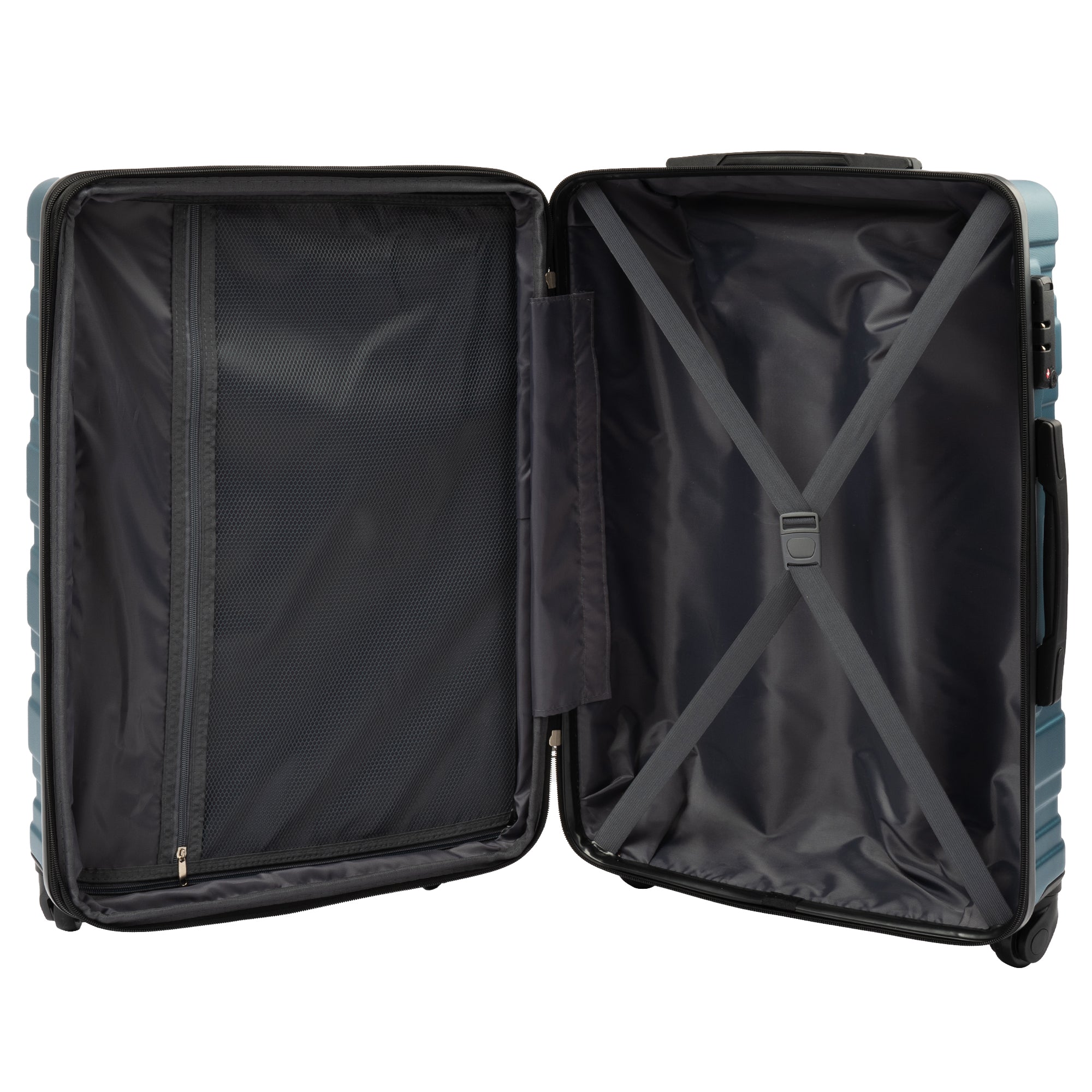 Hardshell Luggage Sets 3 Pcs Spinner Suitcase with TSA Lock Lightweight 20&