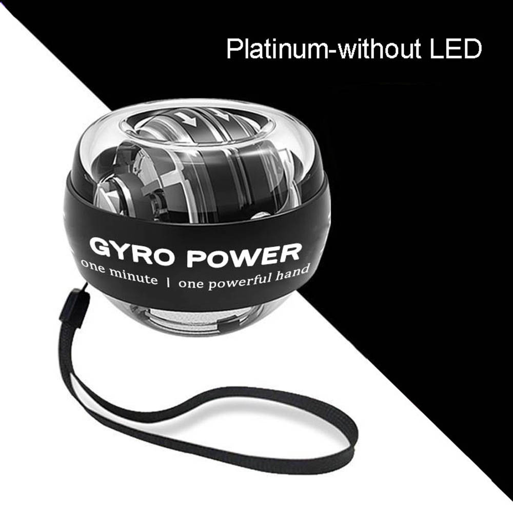 LED Wrist Power Hand Ball Self-starting Powerball With Counter Arm Hand Muscle Force Trainer Exercise Equipment Strengthener