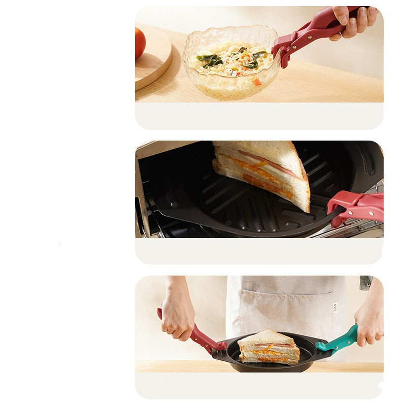 Anti scalding clip silicone anti slip clip multifunctional anti scalding bowl clip creative food kitchen tool