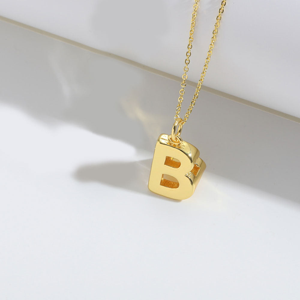 Roman retro flag design pendant necklace for women&