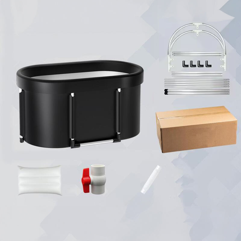 Portable multi-layer outdoor cold immersion bathtub for athletes&