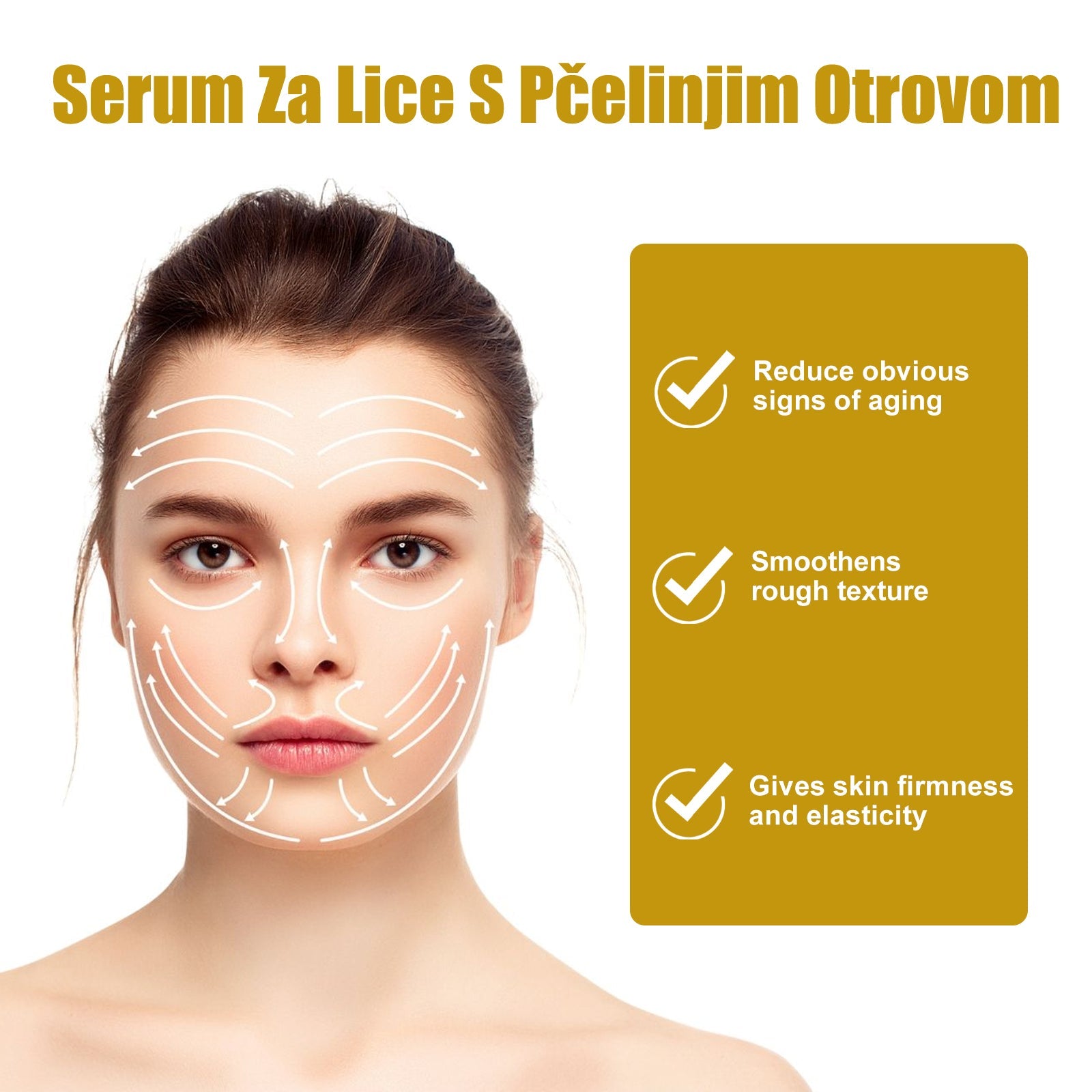 Serum Za Lice S Pčelinjim Otrovom, Fade Fine Lines Crow&