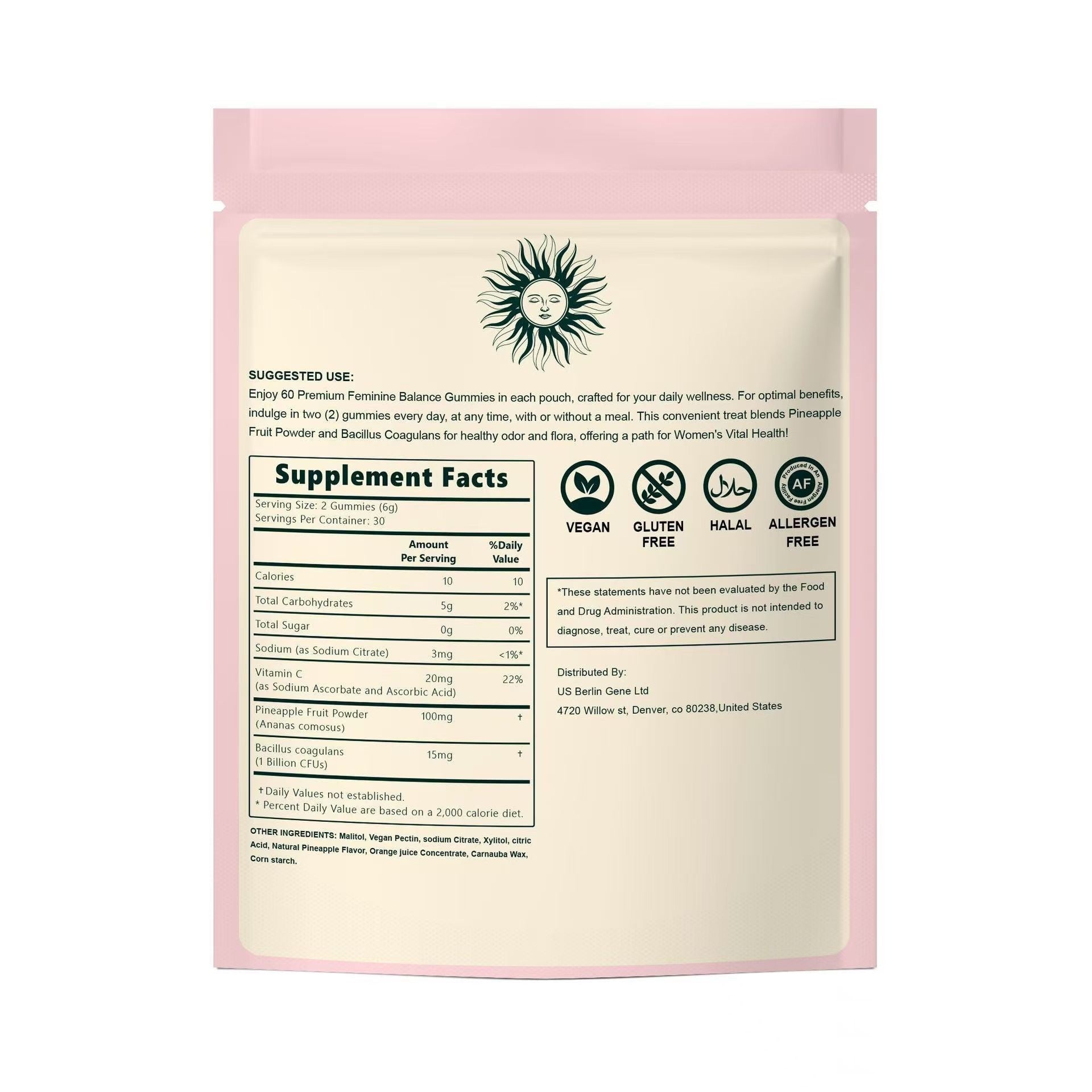 PREMIUM FEMINE BALANCE GUMMIES Women&
