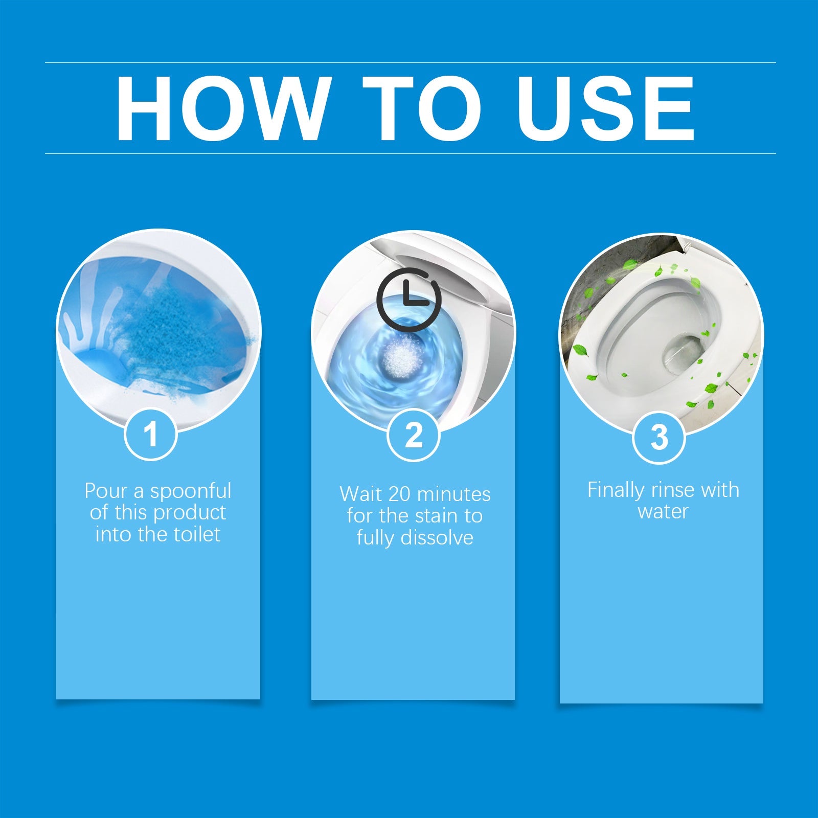 Foam Toilet Bowl Cleaner