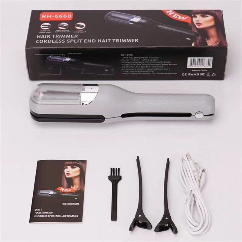 Fully automatic hair clipper, hair splitting and trimming device, multifunctional electric women&