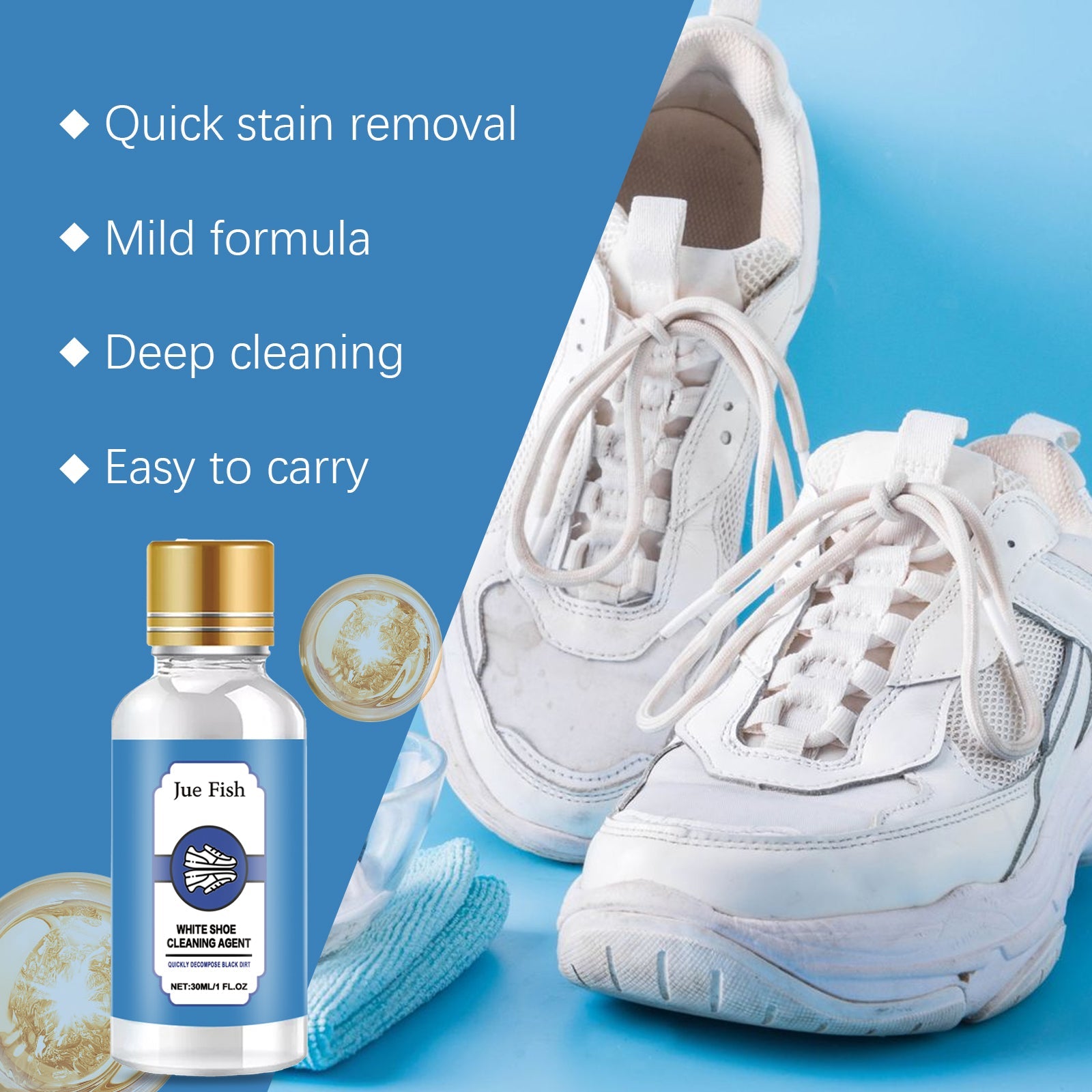 White Shoe Whitening Cleaner