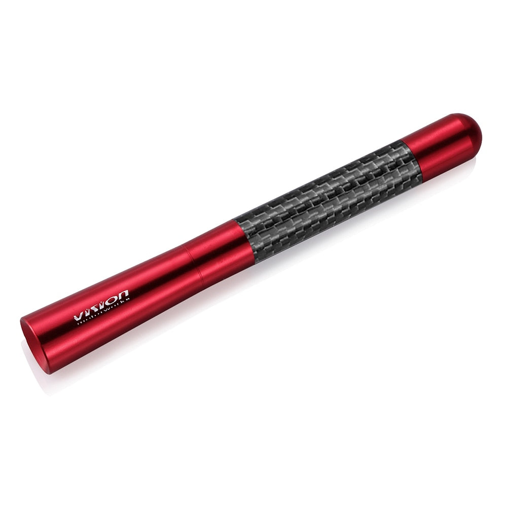 12cm Carbon Fiber Short Radio Antenna for Ford Focus Fiesta Peugeot Mazda Citroen Opel Astra Skoda Toyota Corolla Car Styling