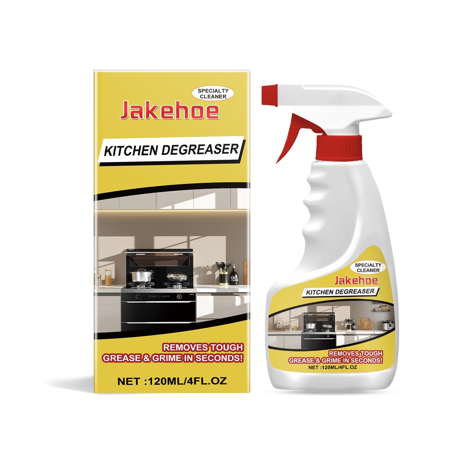 Kitchen Countertop Oil Foam Cleaner
