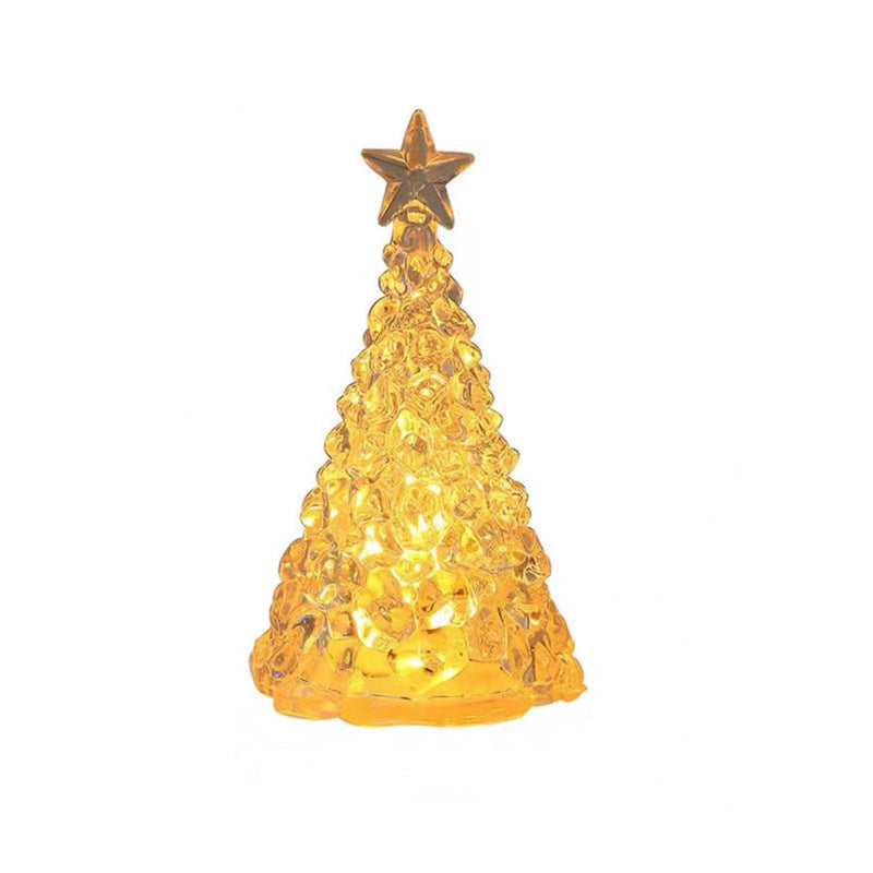 Christmas Star Tree Night Light LED Room Decoration Iceberg Atmosphere Light Children&