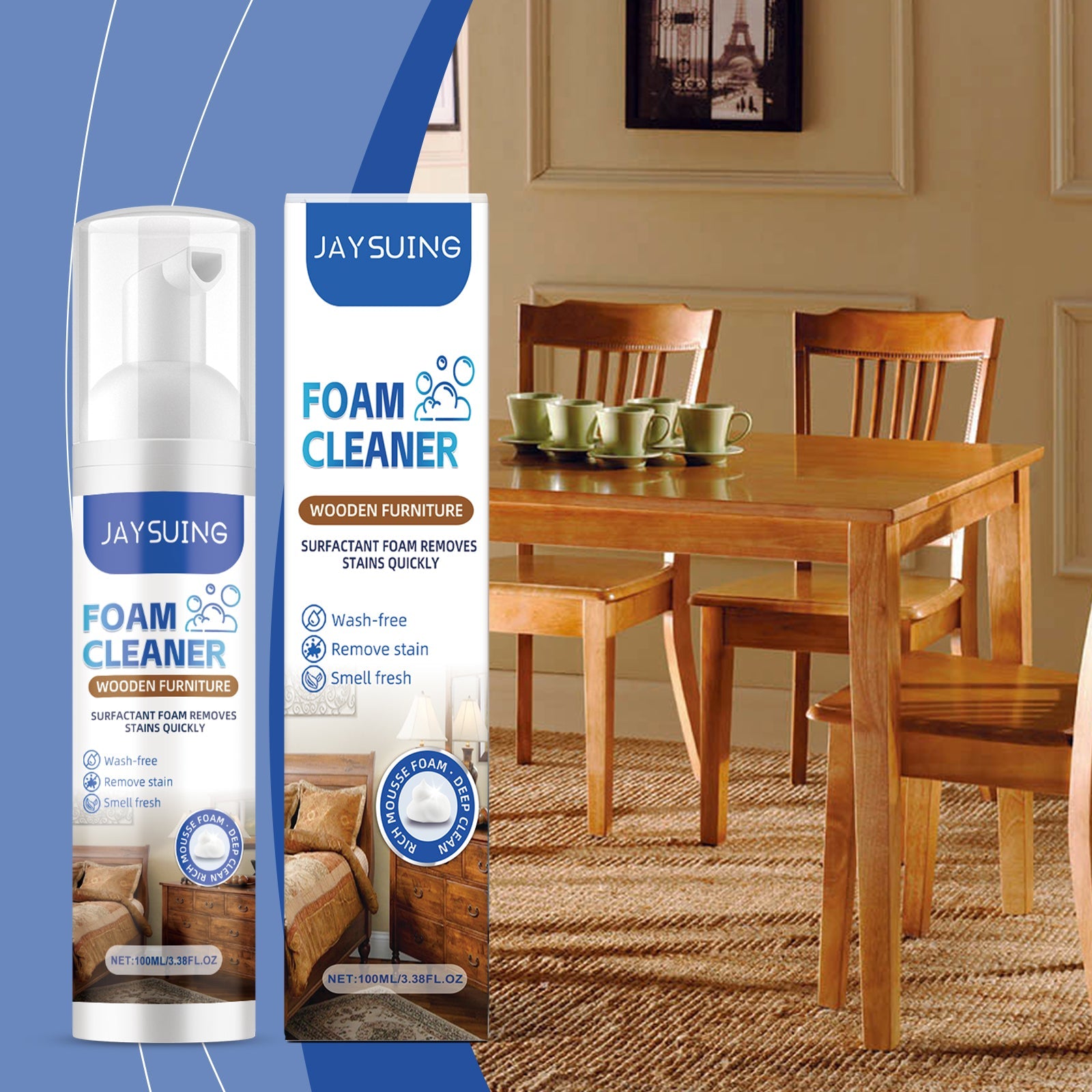Wood Furniture Foam Cleaner