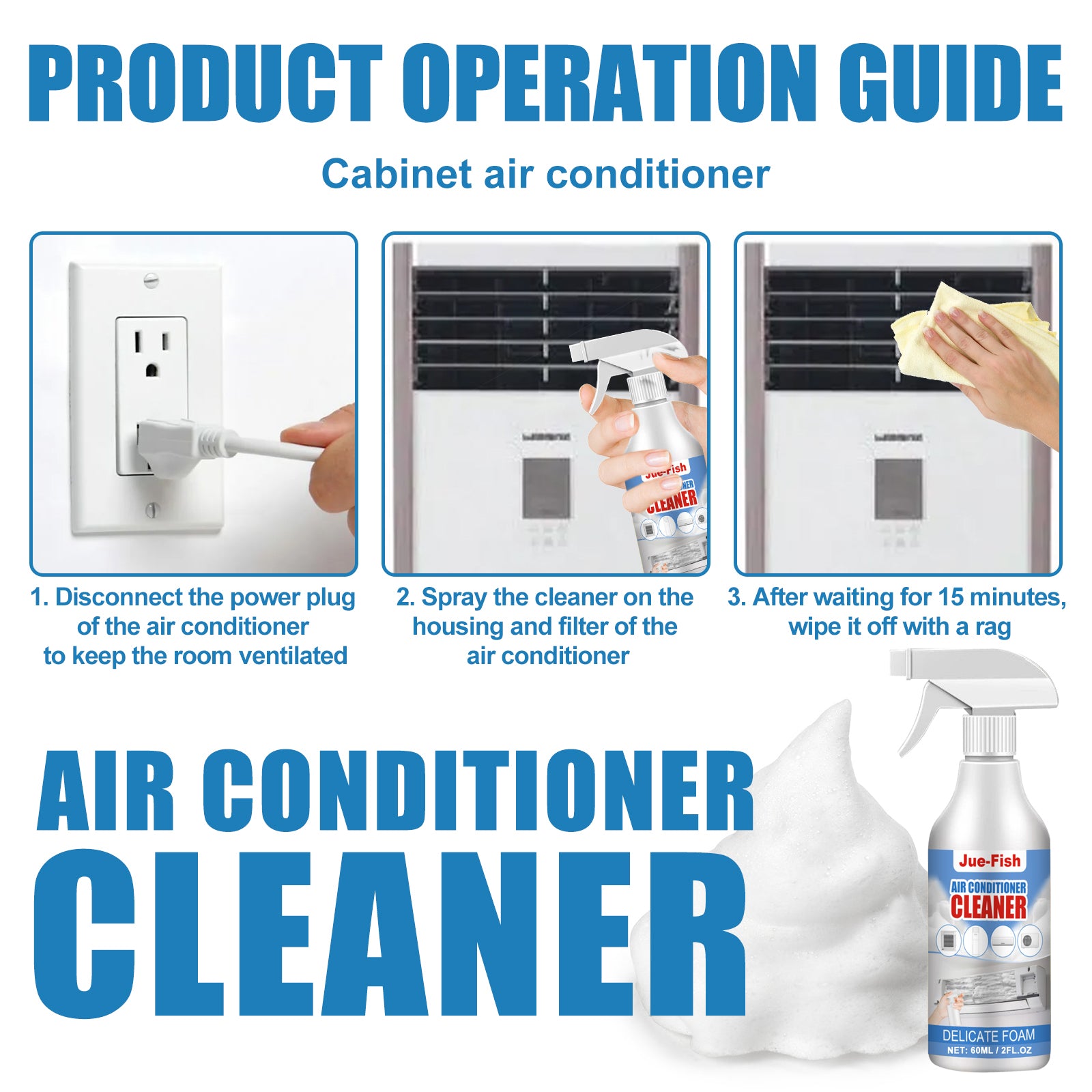 AC Foam Descaling Cleaner