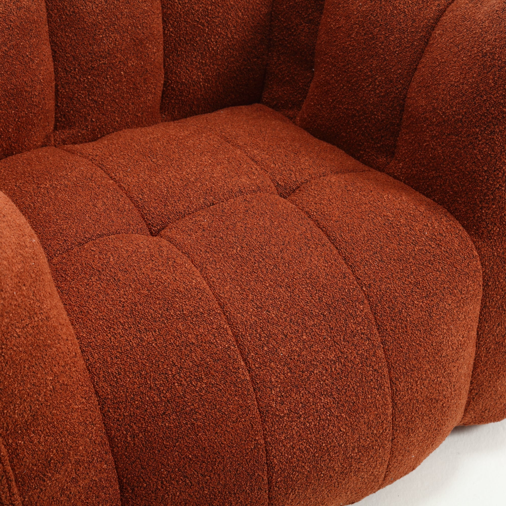 Soft Bean Bag Chair with High Resilient Foam(Chips)for living room and bedroom Comfortable Square Lazy Sofa with Footstool