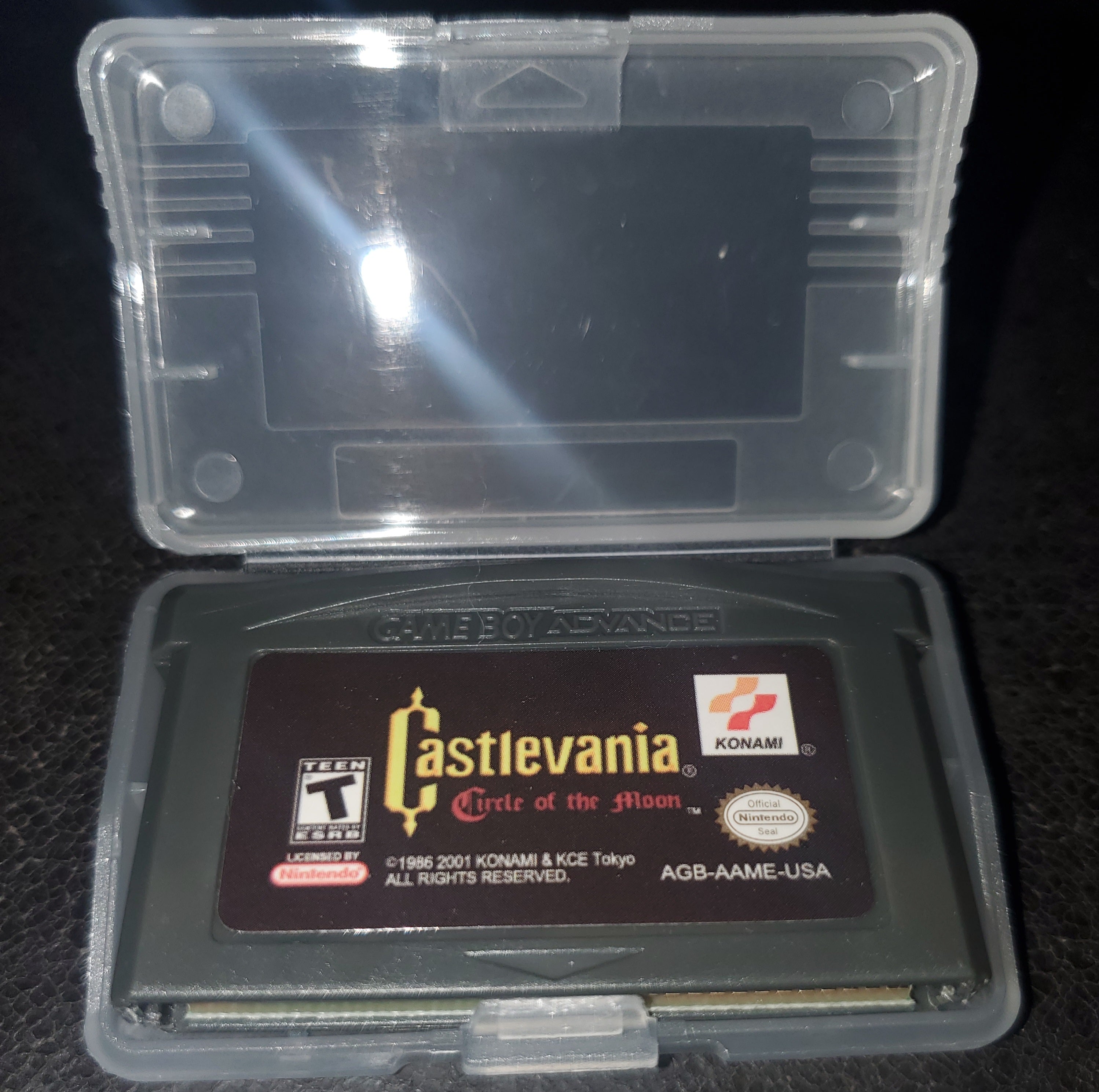 Castlevania Circle of the Moon GBA Video Game Boy Advance 2001