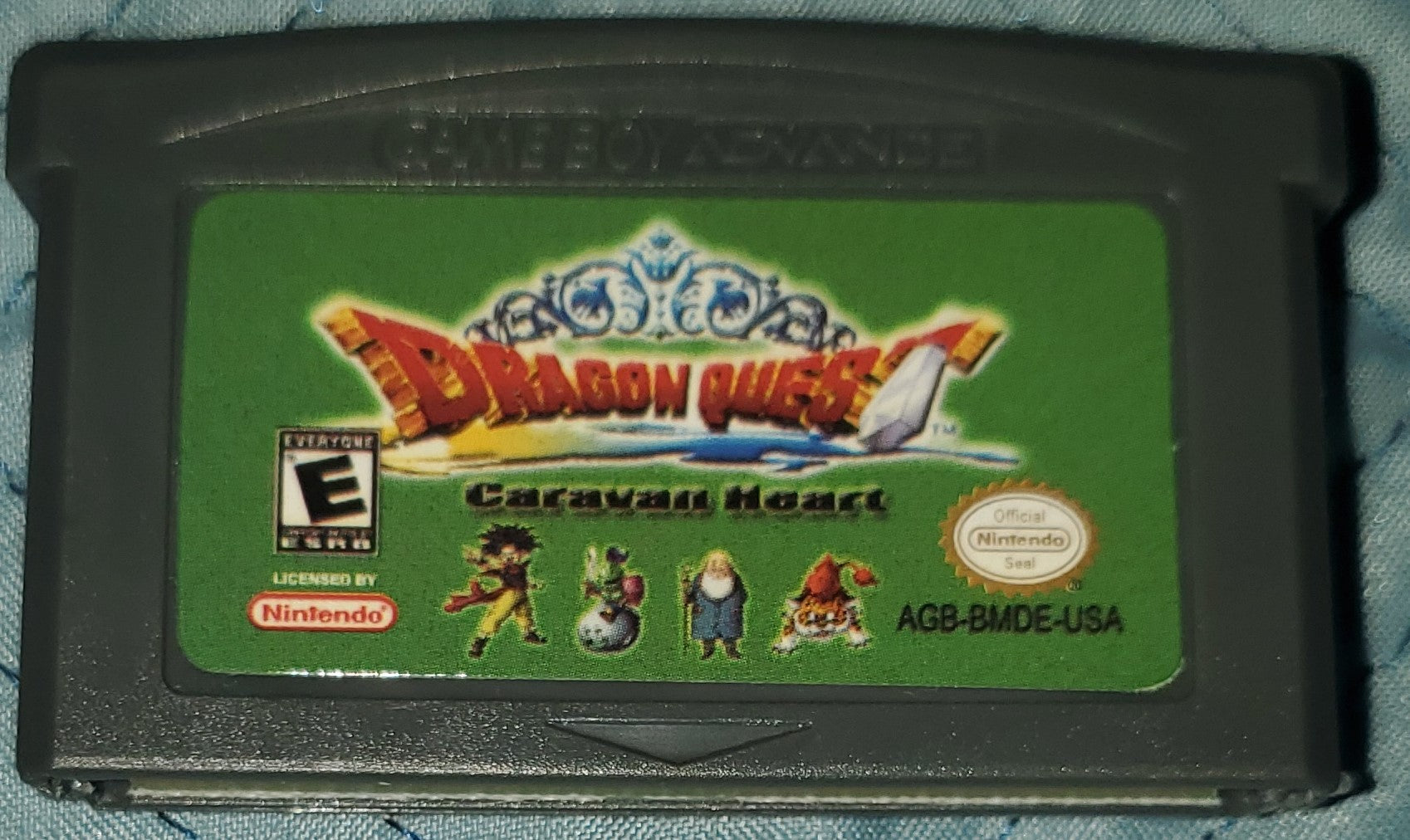 Dragon Quest Caravan Heart GBA Video Game Boy Advance Nintendo