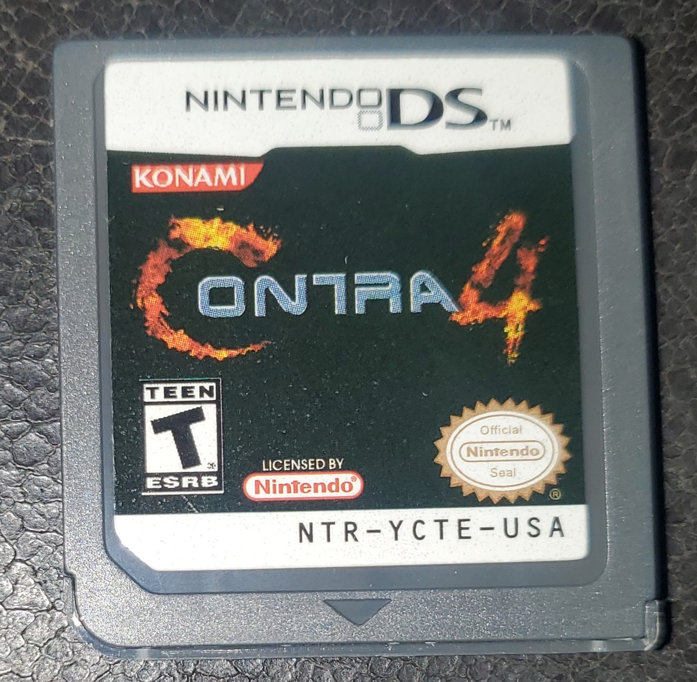 Contra 4 NDS Video Game Cartridge Nintendo DS 2007