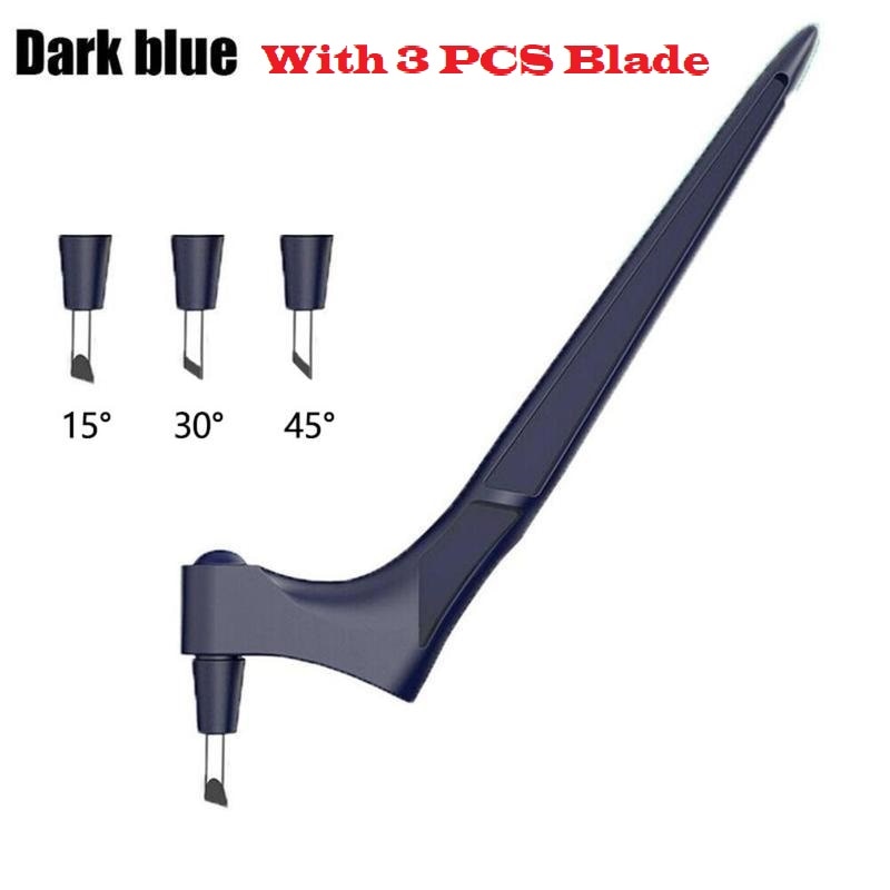 Craft Cutting Tools 360 Rotating Blade Paper-Cutter 3 Replace Blade Craft Cutting Knife DIY Art Wear-Resisting Art Cutting Tool