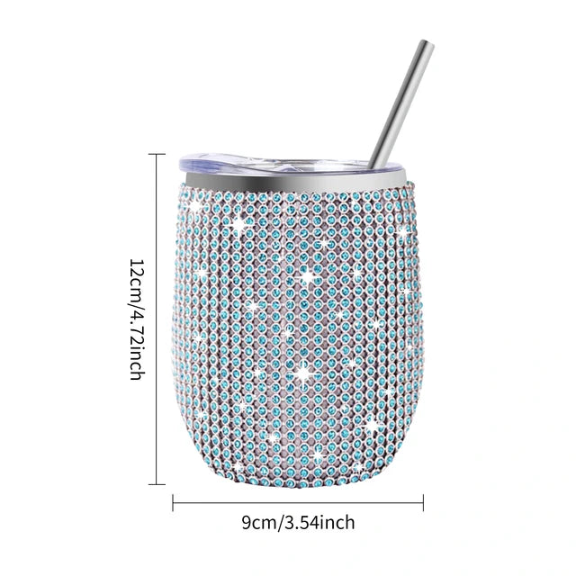 Diamond Wine Tumbler