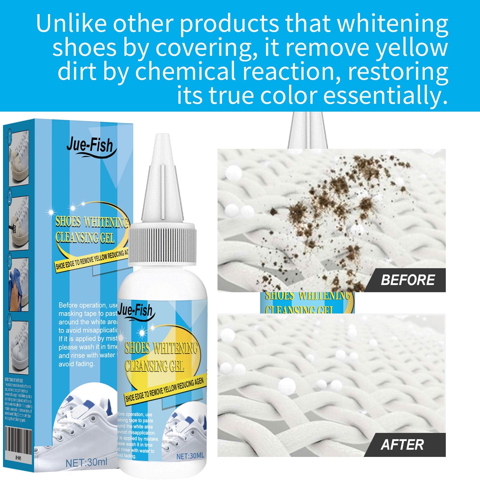 White Shoe Strong Whitening Cleaner