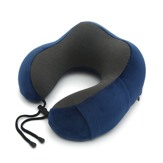 U-Shape Memory Foam Travel Pillow