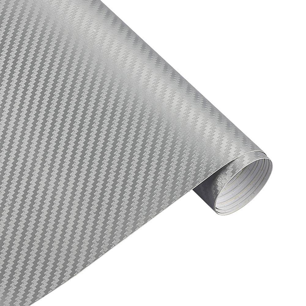 127*20CM 3D Auto Carbon Fiber Vinyl Film Carbon Car Stickers Decal Car Styling