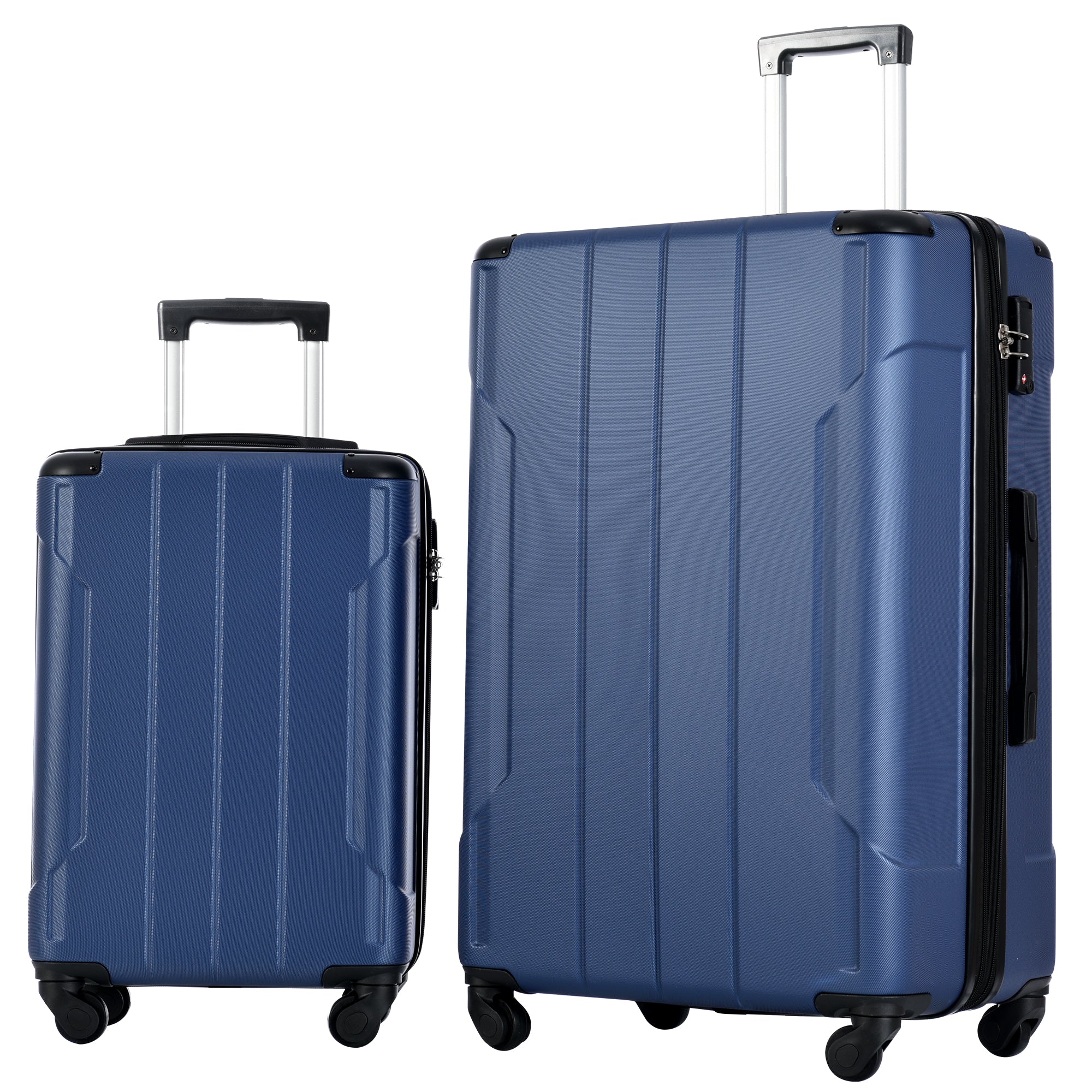 Hardshell Luggage Sets 3 Pcs Spinner Suitcase with TSA Lock Lightweight 20&