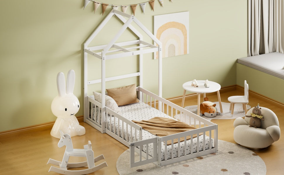 Wooden Twin Size Children&