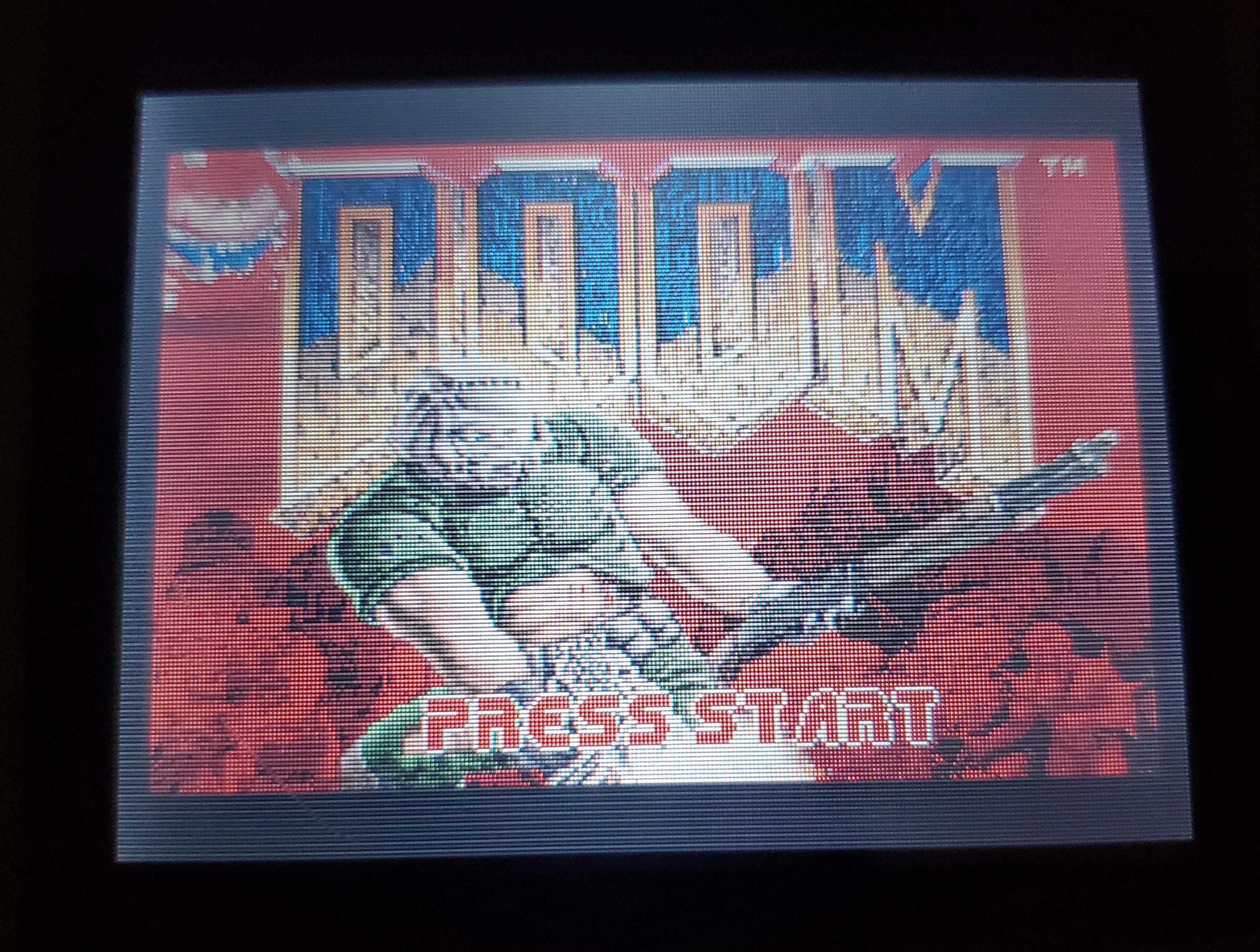 Doom 1 GBA Video Game Cartridge Nintendo Game Boy Advance 2001