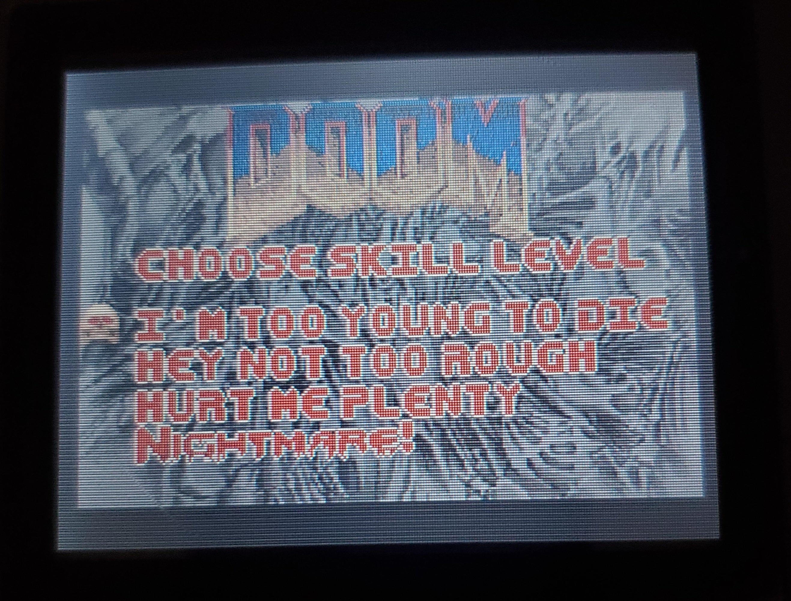 Doom 1 GBA Video Game Cartridge Nintendo Game Boy Advance 2001