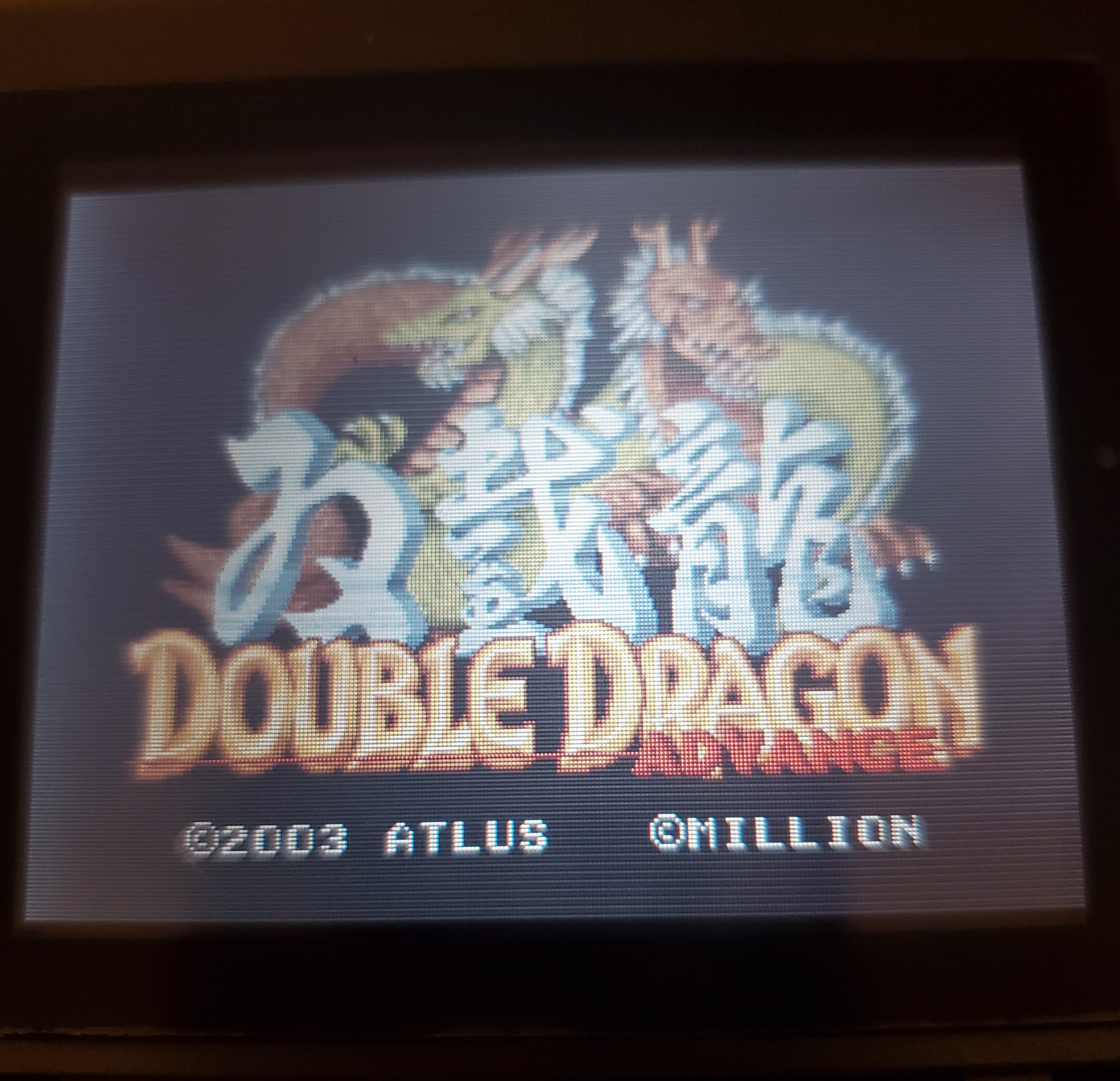 Double Dragon Advance GBA Video Game Nintendo Game Boy Advance 2003