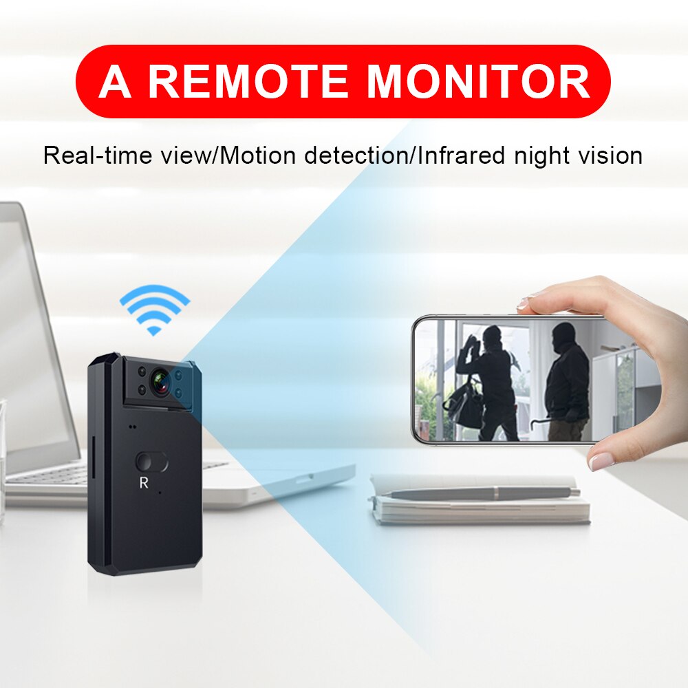 4K Mini Camera WiFi Smart Wireless Camcorder IP Hotspot HD Night Vision Video Micro Small Cam Motion Detection Vlog Espia