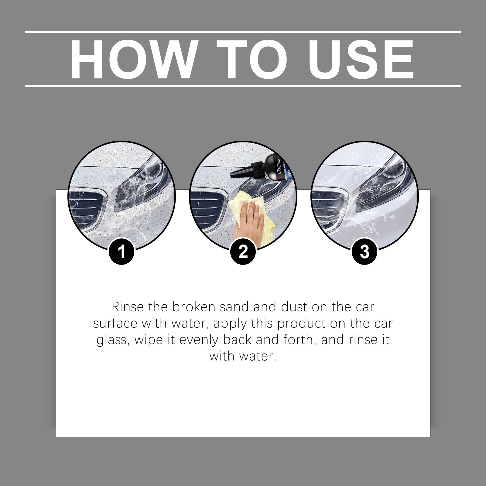 Car Glass Oil Film Cleaner