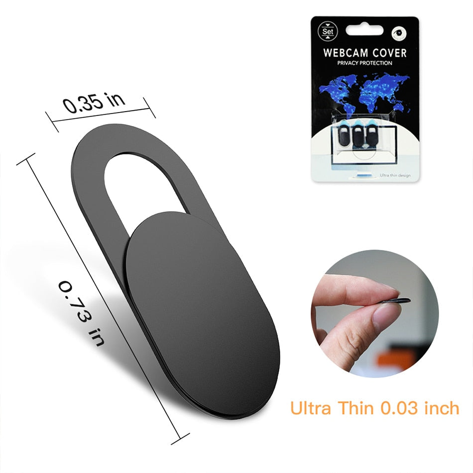 6Pcs/lot WebCam Cover Shutter Magnet Slider Plastic For iPhone Web Laptop PC For iPad Tablet Camera Mobile Phone Privacy Sticker
