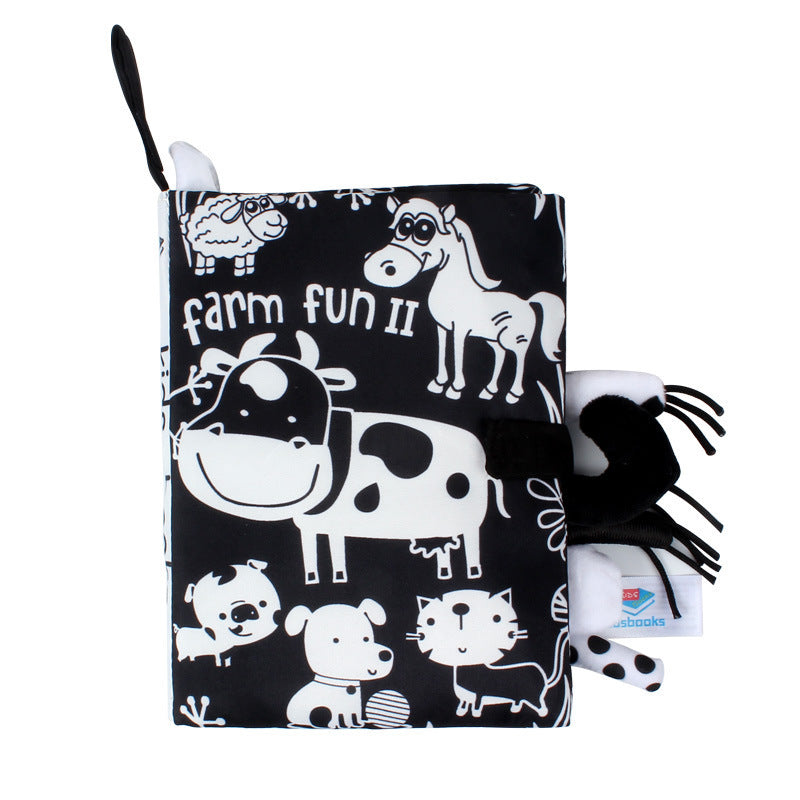 Baby toys three-dimensional cloth books that cannot be torn apart washable children&
