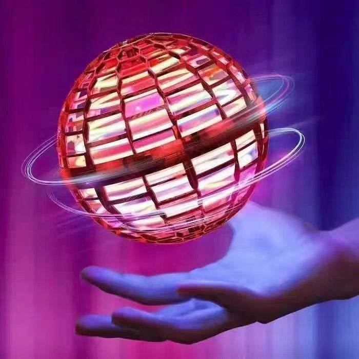 UFO intelligent sensing spinning ball magic flying ball floating ball fingertip glowing magic ball children&