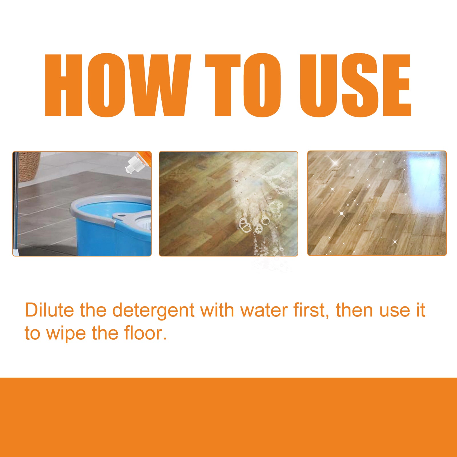 Multi-Effect Floor Tile Cleaner
