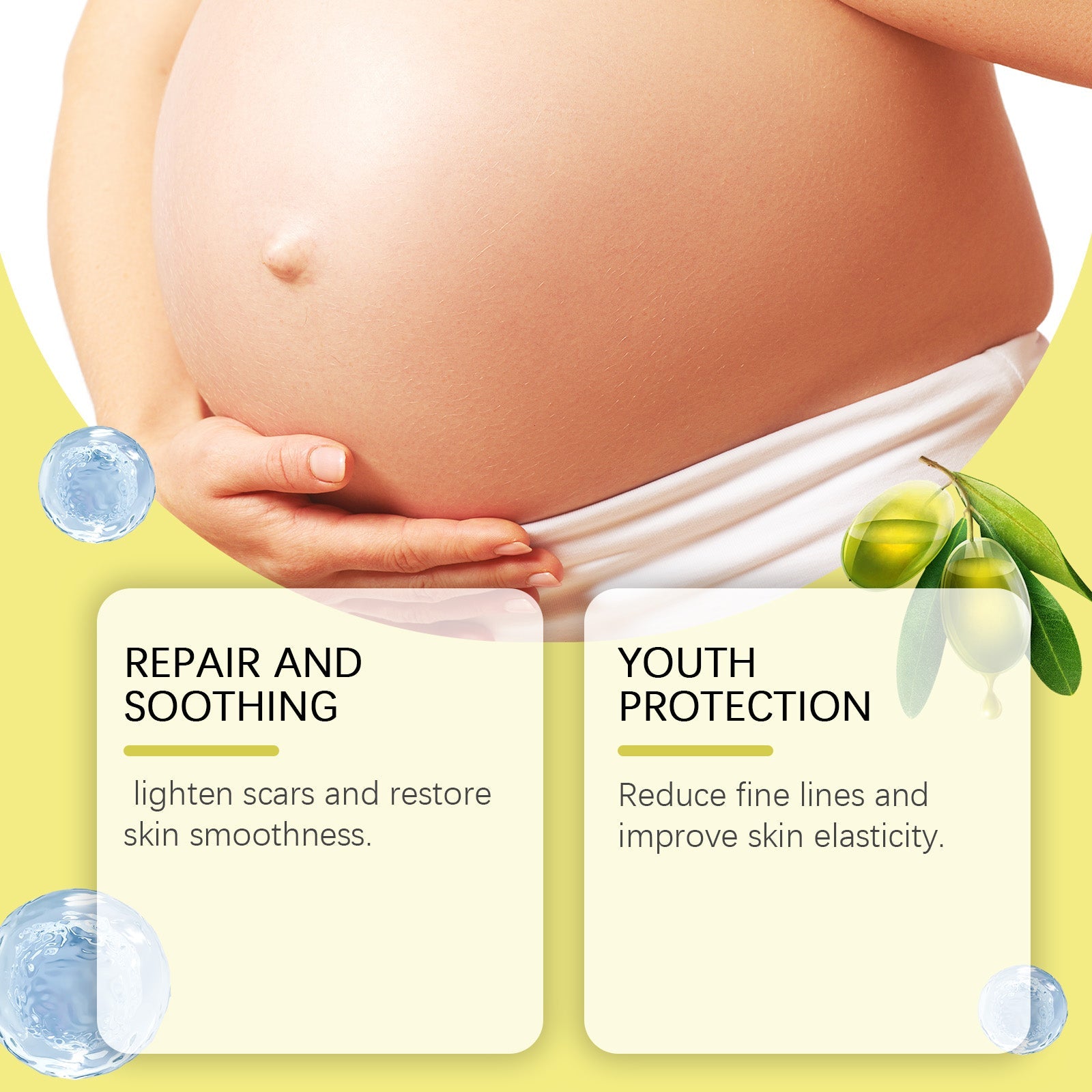 Skin Care Oil Soften And Moisturizes The Skin After Delivery And Improves The Elasticity And Luster Of The Skin